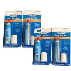 Set of 4 SubZero Lock De-Icer and Lubricant